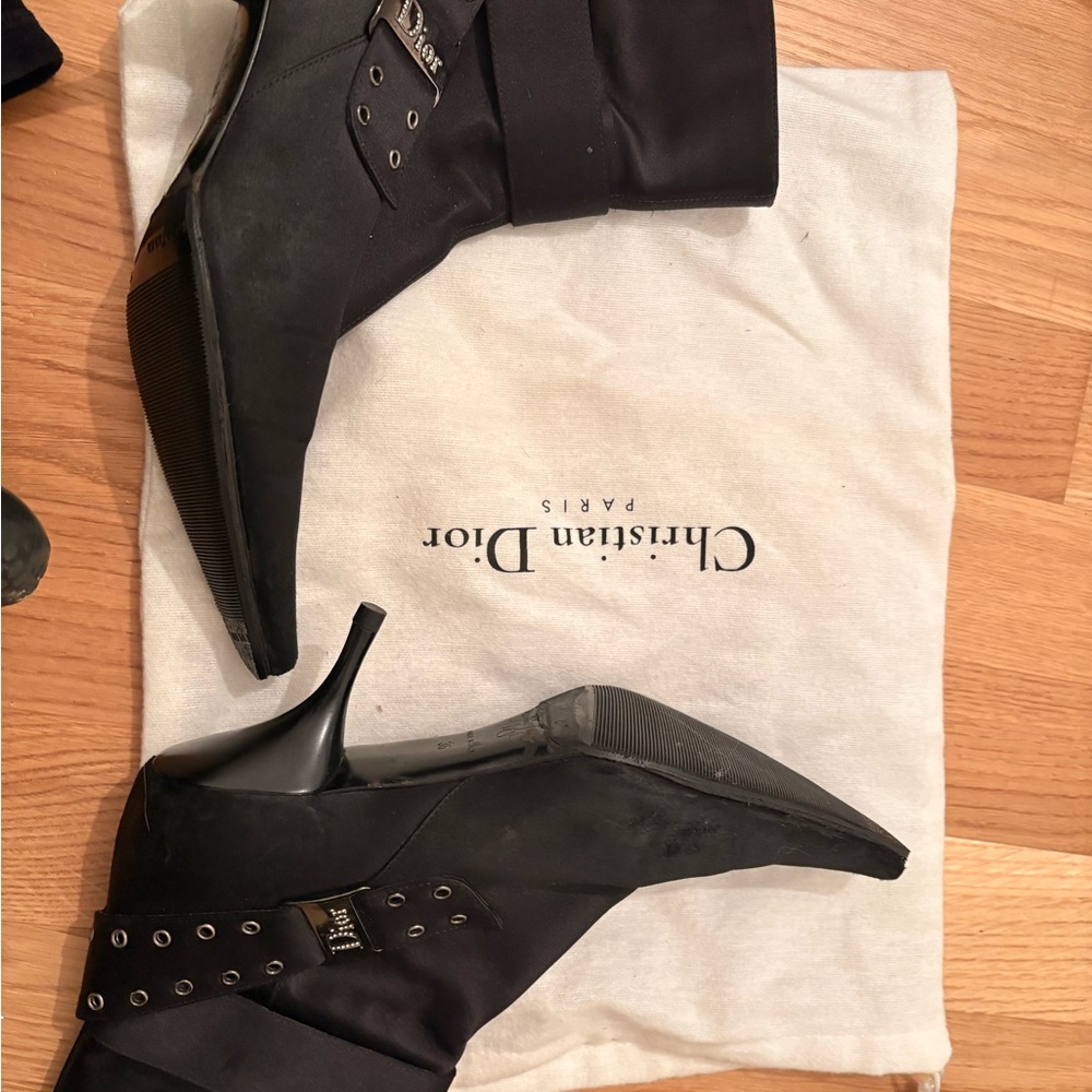 Dior Black Ankle Boots